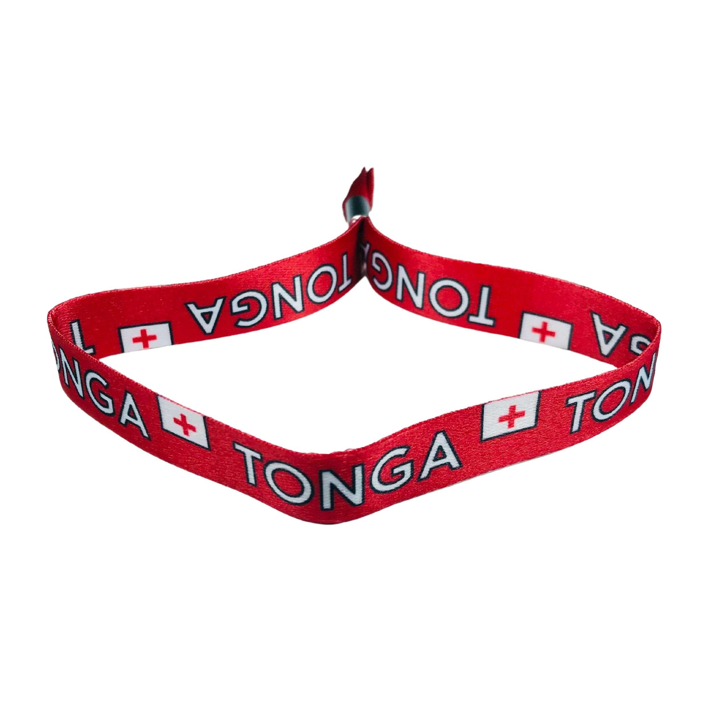 Pulsera Bandera De Tonga P1149