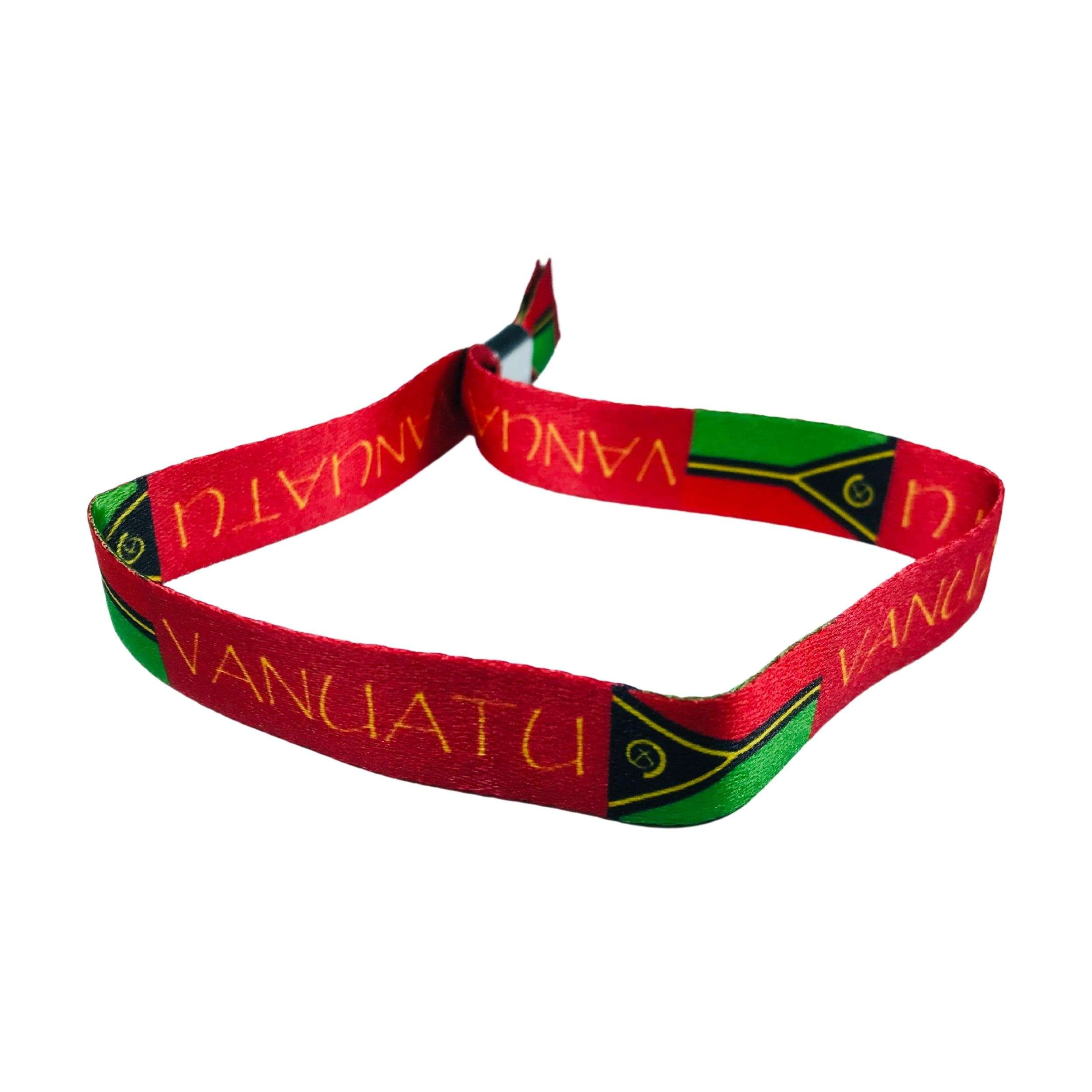 Pulsera Bandera De Vanuatu P1153