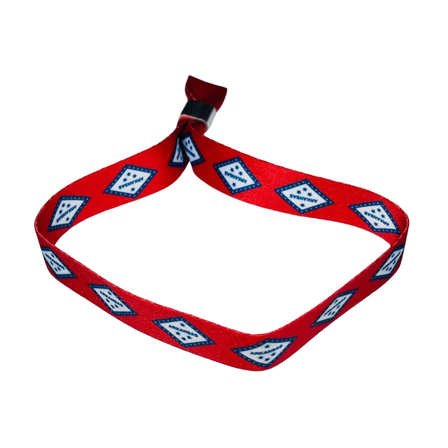 Pulsera Bandera Estado Arkansas Usa P1899
