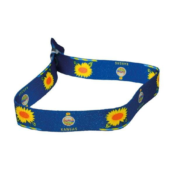 Pulseira - Bandeira do Estado do Kansas – EUA – P1931
