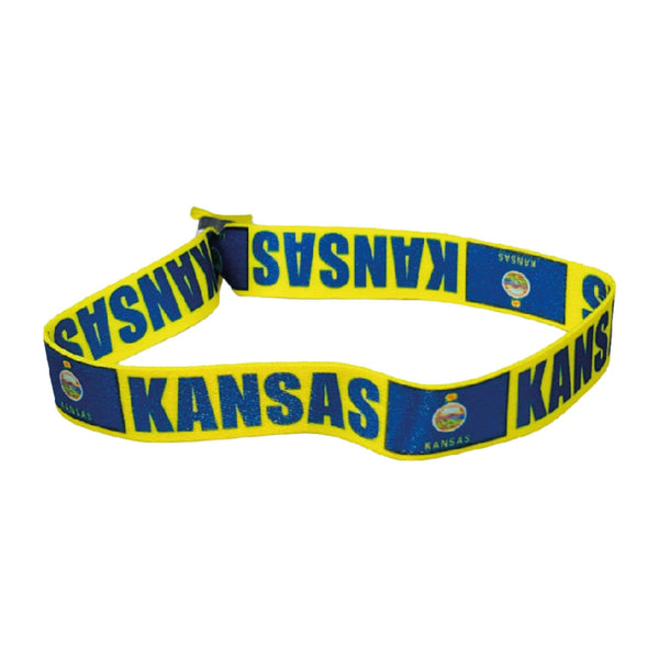 Pulseira - Bandeira do Estado do Kansas – EUA – P1932