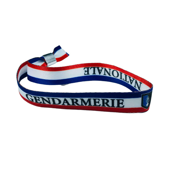 Bracelet - Flag Gendarmerie Nationale France - P1308