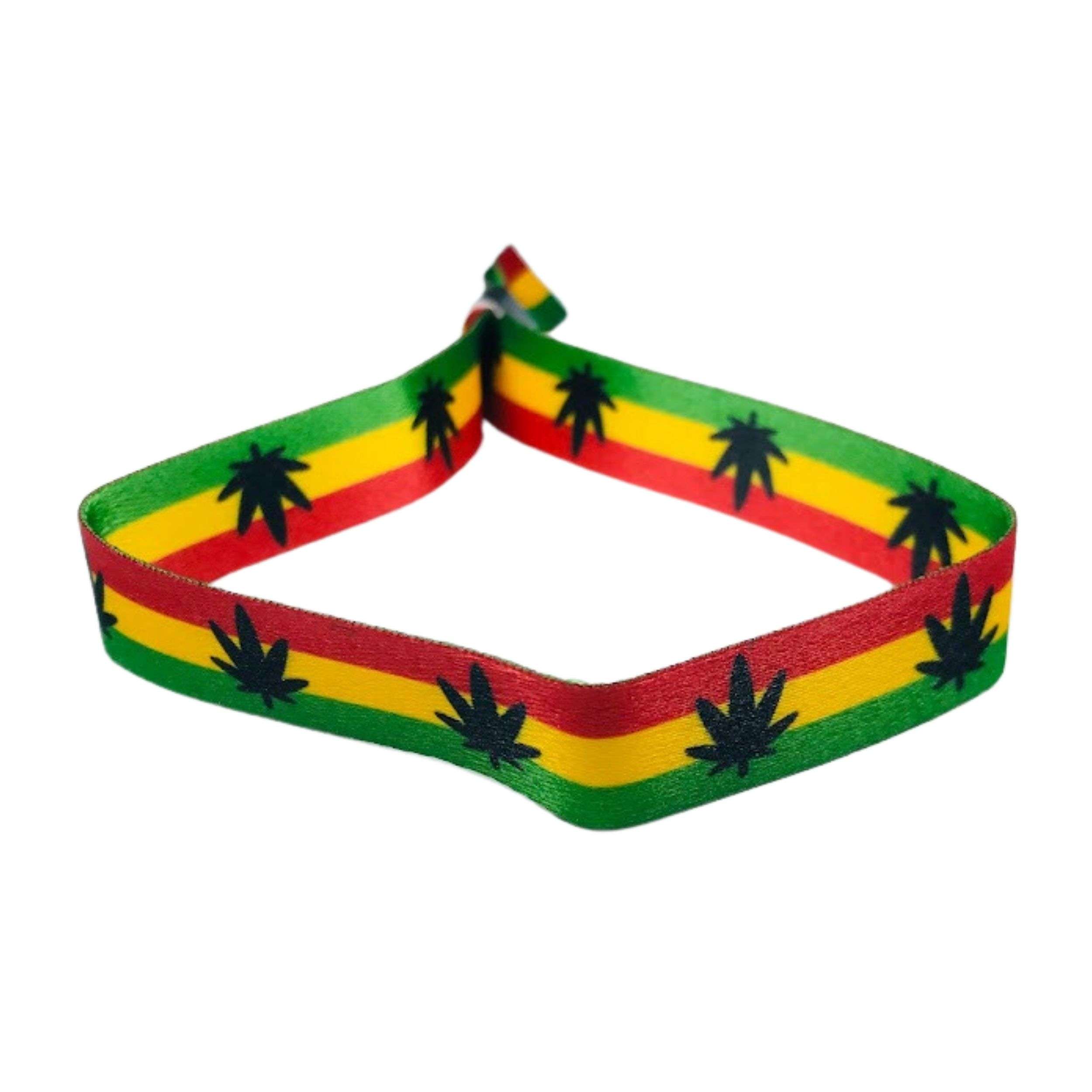 Pulsera Bandera Movimiento Rastafari P308