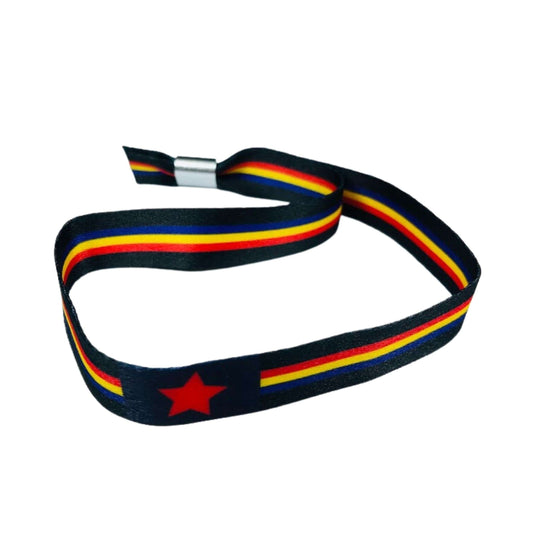 Pulsera Bandera Republicana Estrella Roja P311