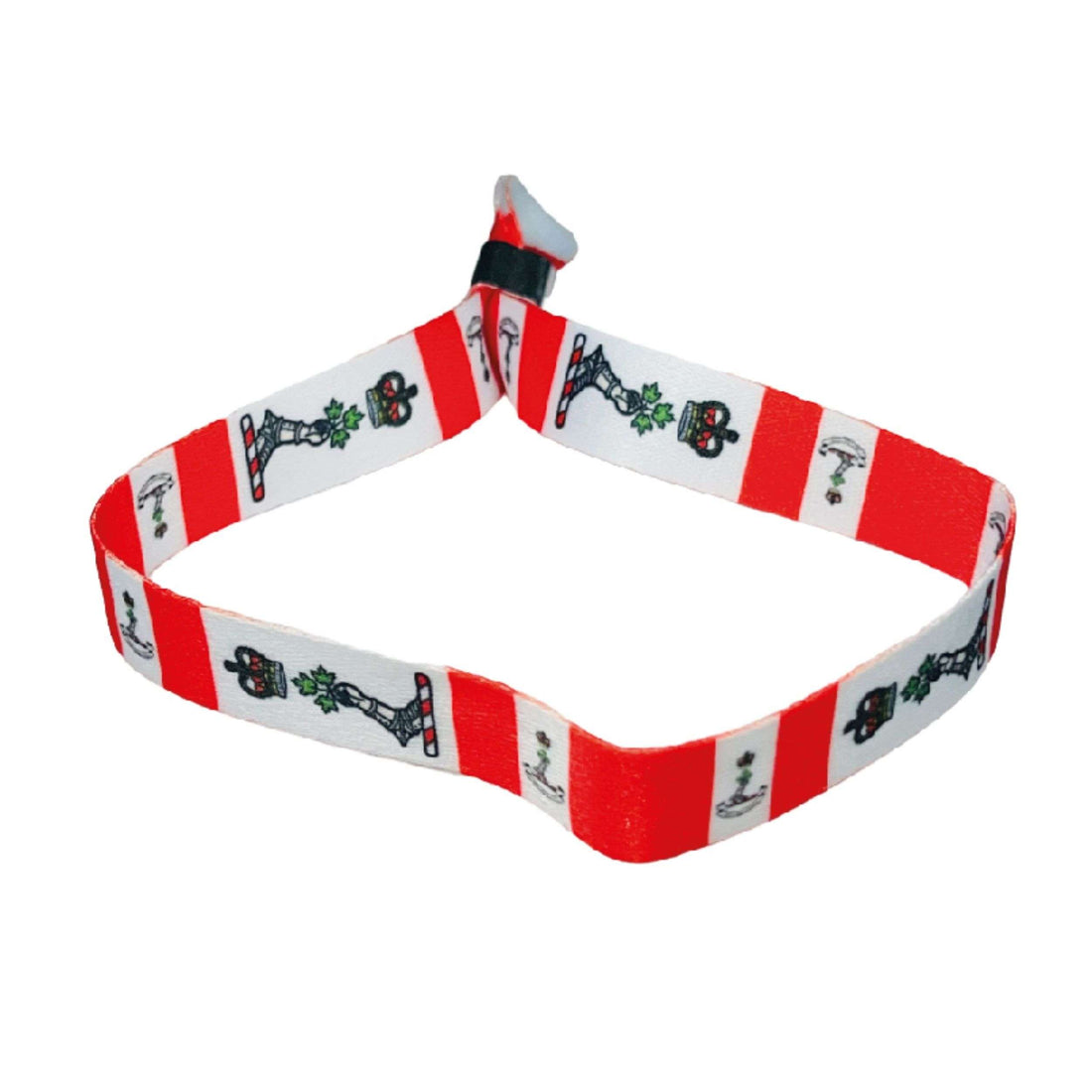 Pulseira - Bandeira do The Royal Military College – Canadá – P2511