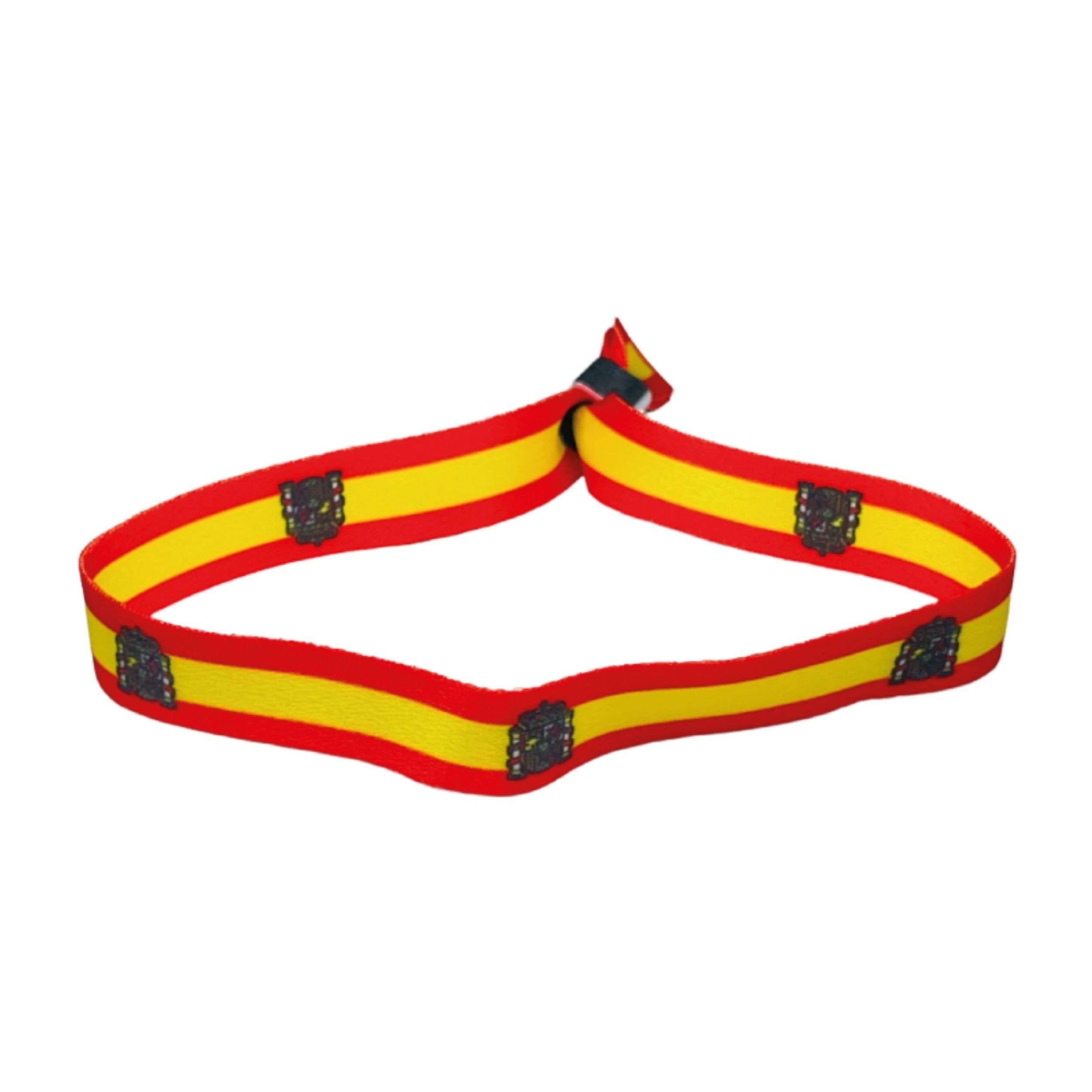 Pulsera Bandera Y Escudo De Espana P2694