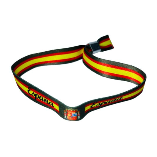 Pulsera Bandera Y Escudo Espana P314