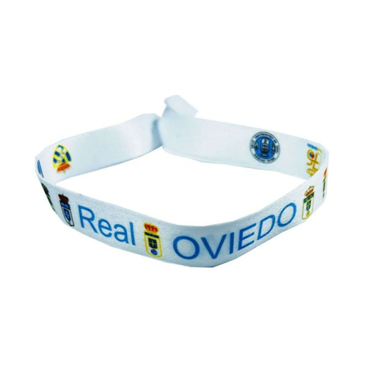 Pulsera Blanca Evolucion Real Oviedo Futbol P648