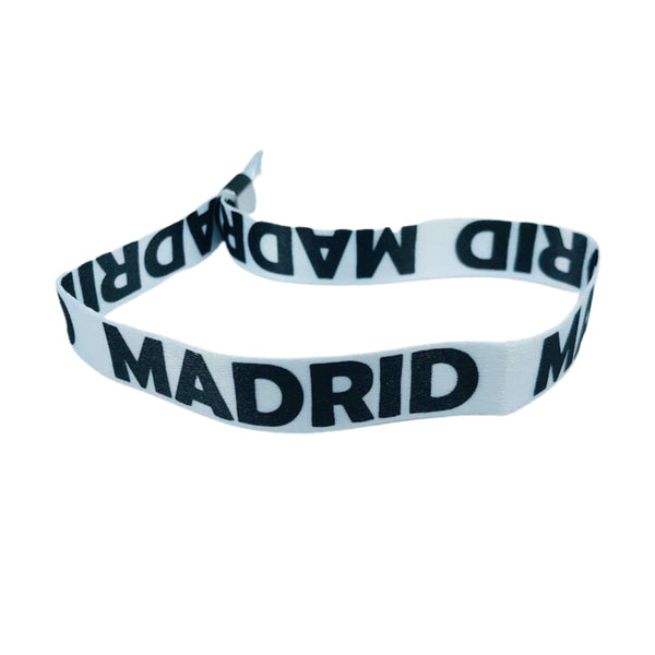 Pulseira - Branca - Madrid Turismo - P357