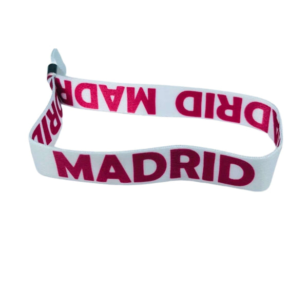 Pulseira - Branca - Madrid Turismo - P358