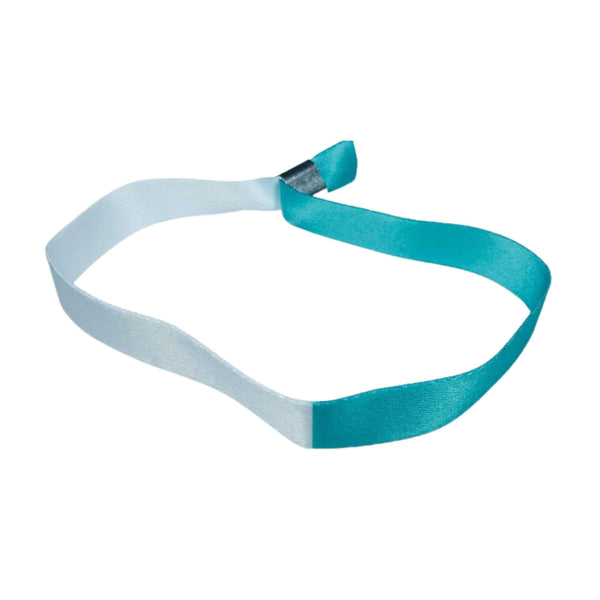 Pulsera  - Blanco Y Celeste - Cáncer Cervical - P2855