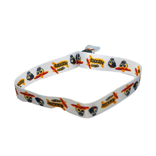 Pulsera Calaveras Viva Mexico P1738