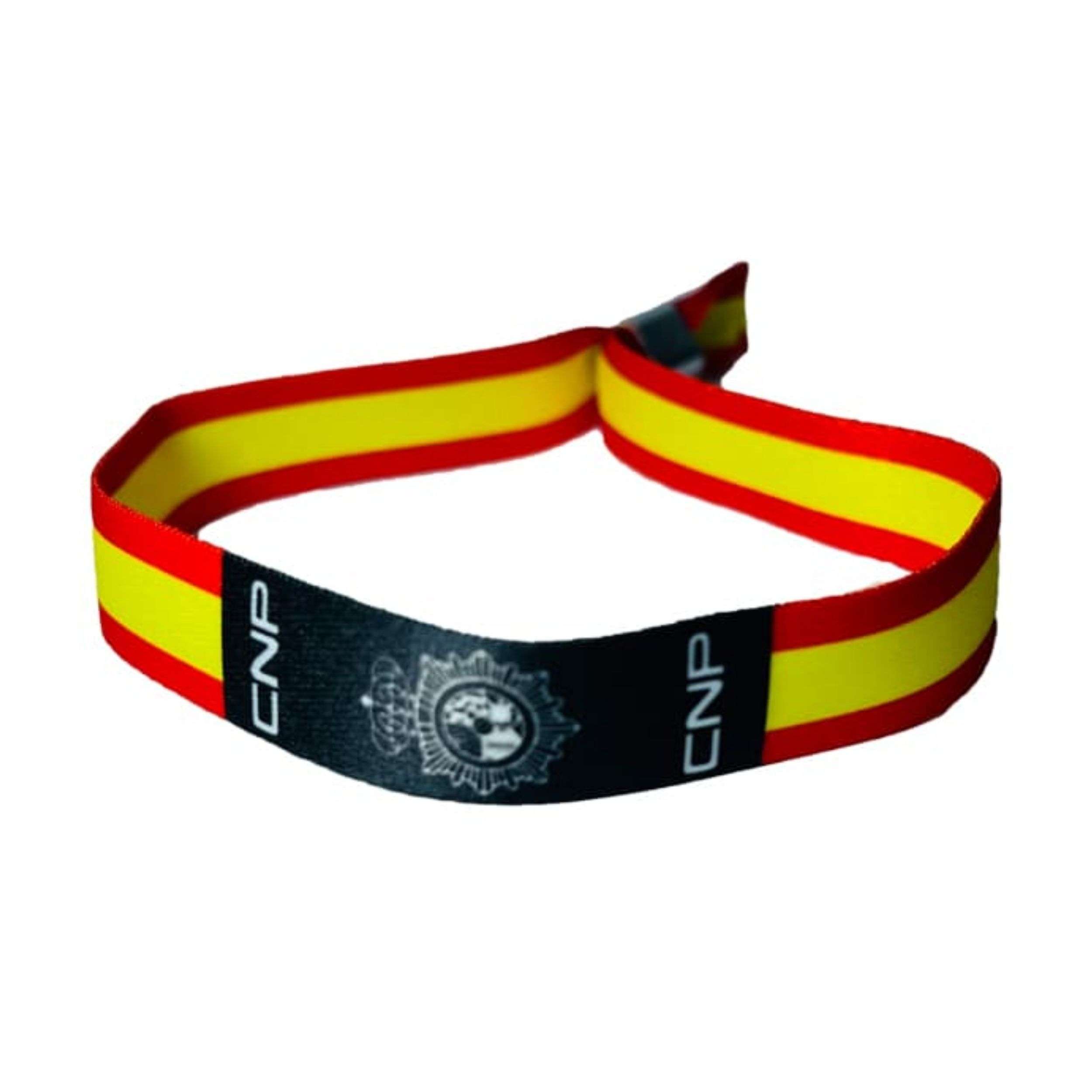 Pulsera Cnp Policia Bandera Espana P086