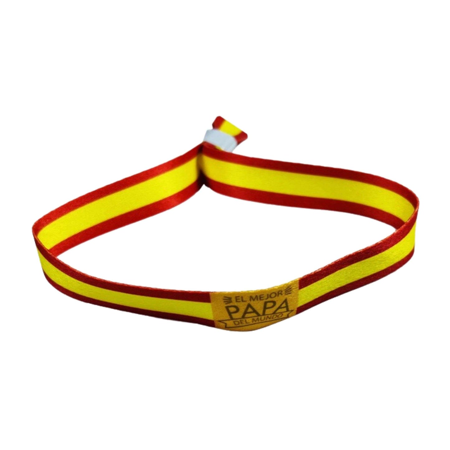 Pulsera El Mejor Papa Del Mundo Bandera Espana P203