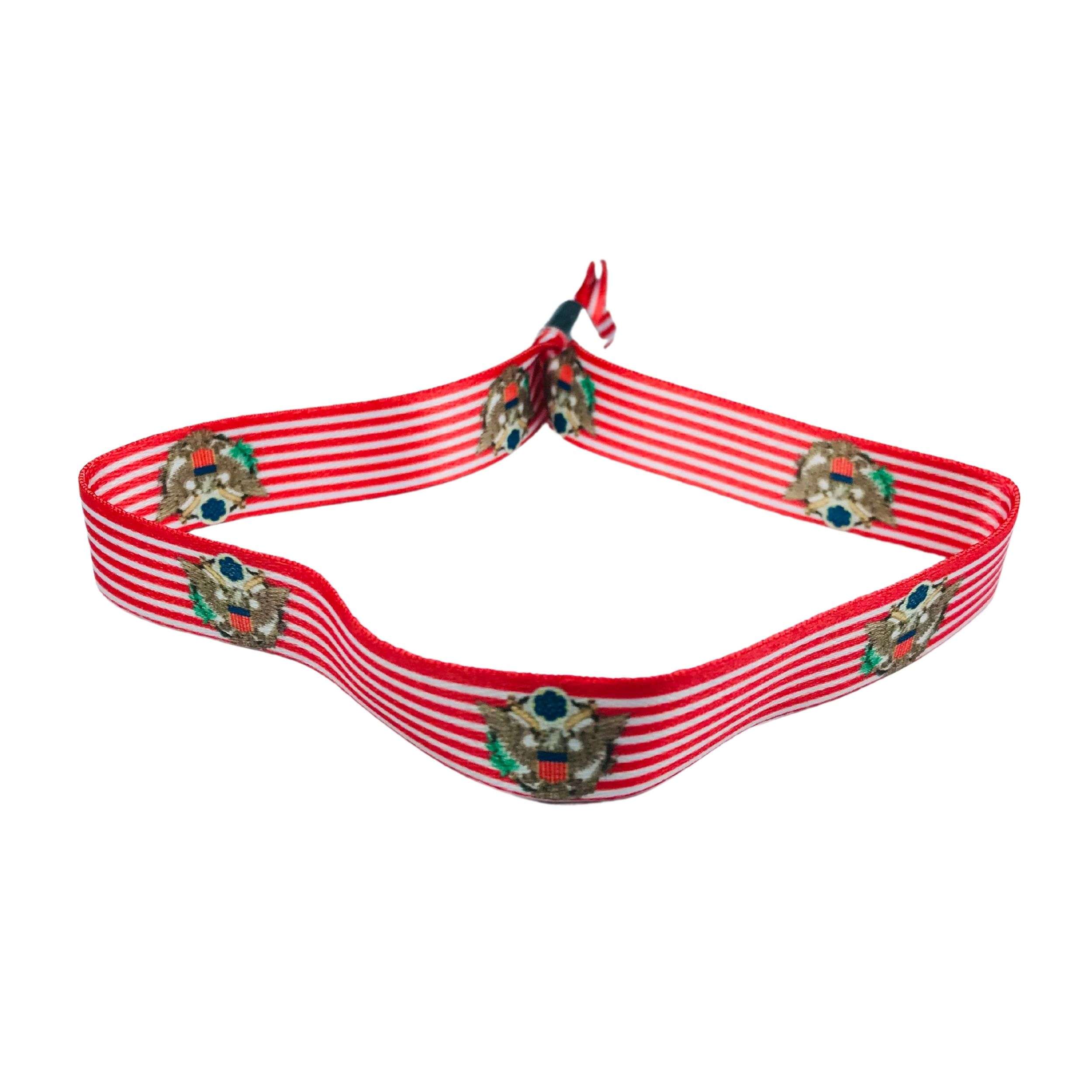 Pulsera Escudo Aguila Usa P1133