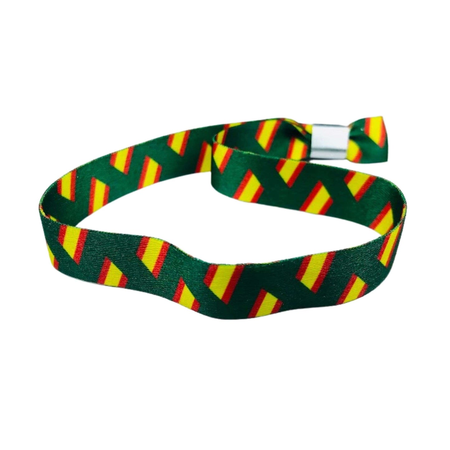 Pulsera Franjas Verdes Bandera De Espana P347