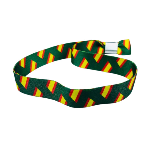 Pulsera Franjas Verdes Bandera De Espana P347