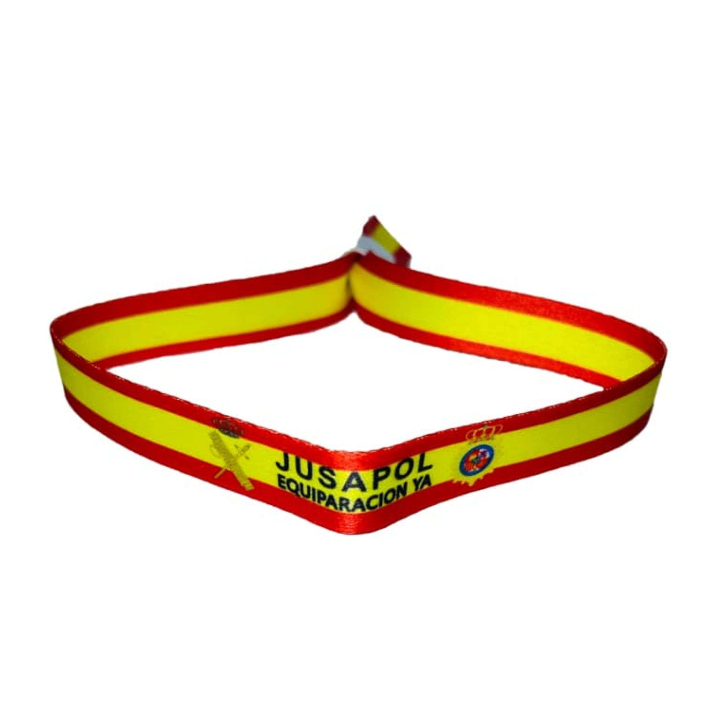 Pulsera Guardia Civil Policia Jusapol Equiparacion Ya Bandera Espana P050