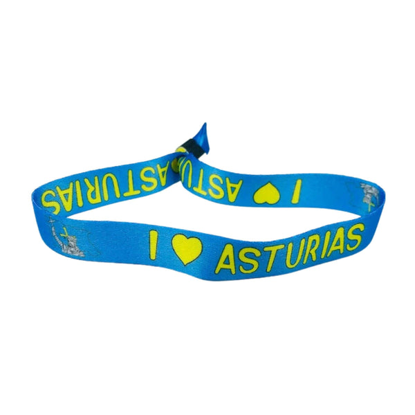 Bracelet - I Love Asturias Pelayo Flag - P021