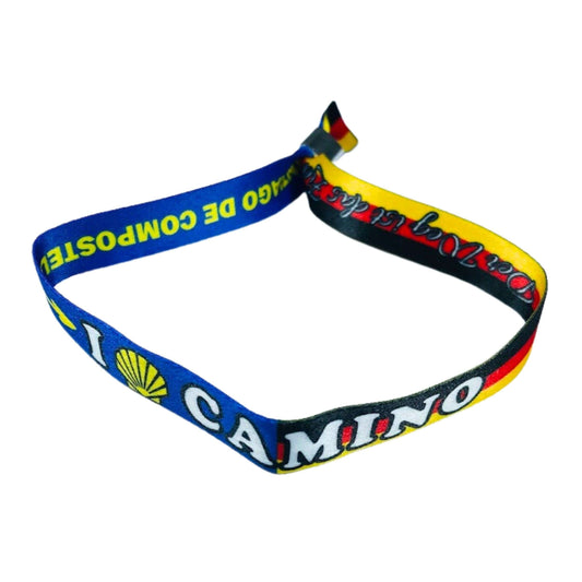 Pulsera I Love Camino Santiago Bandera Alemania P2796