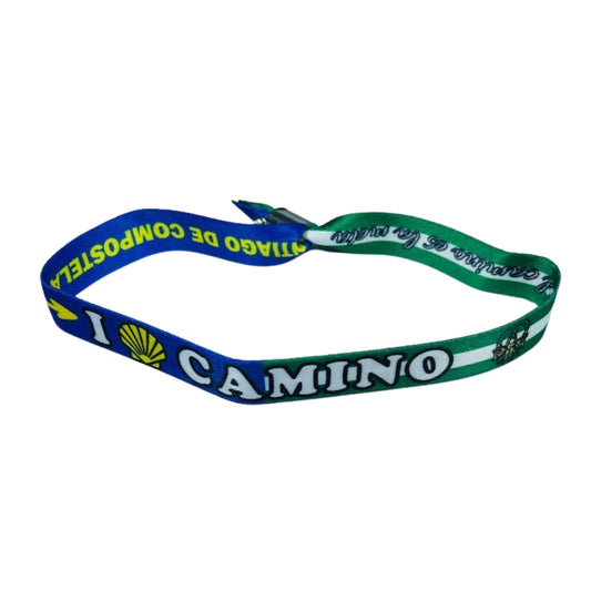 Pulsera I Love Camino Santiago Bandera Andalucia Espana P2765