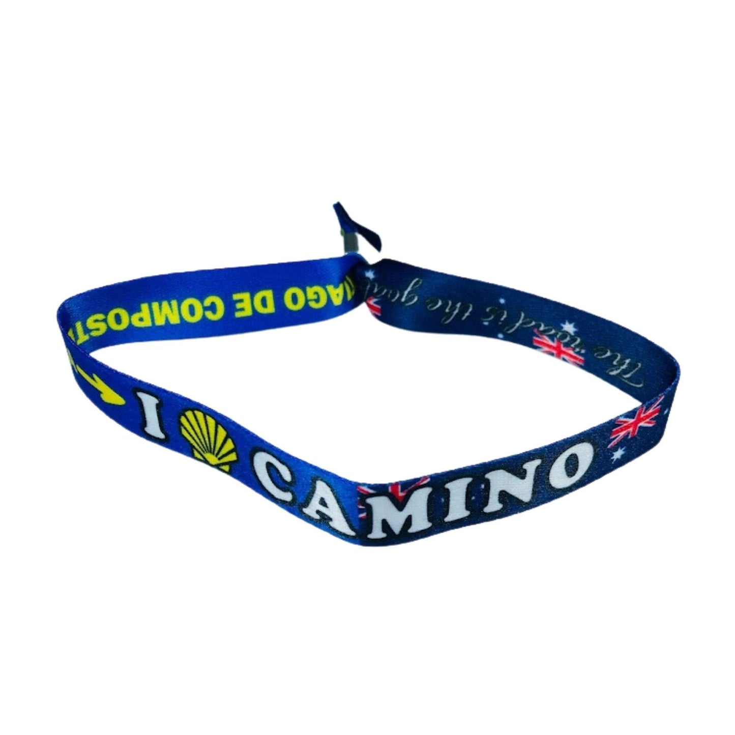 Pulsera I Love Camino Santiago Bandera Australia P2836