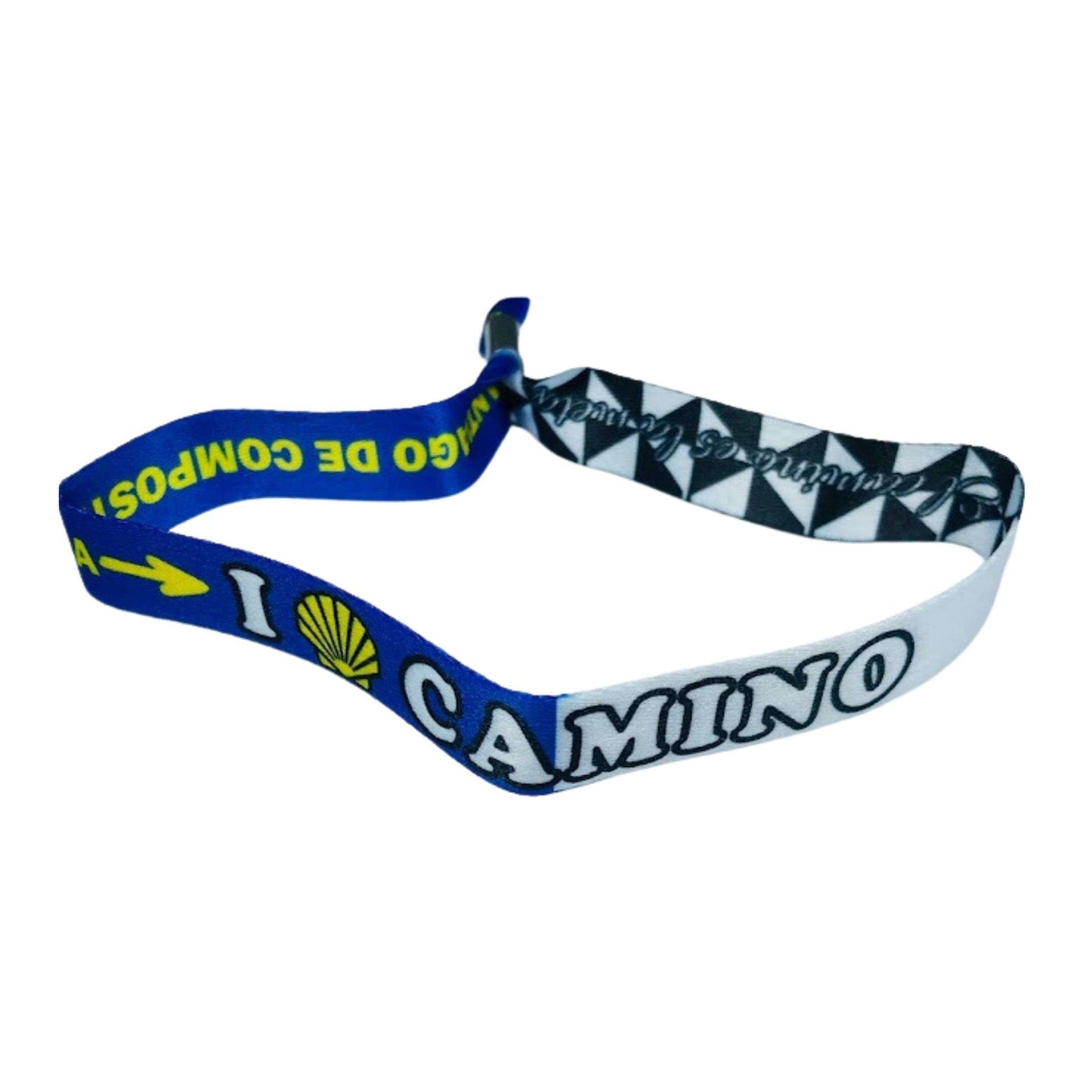 Pulsera I Love Camino Santiago Bandera Ceuta Espana P2774