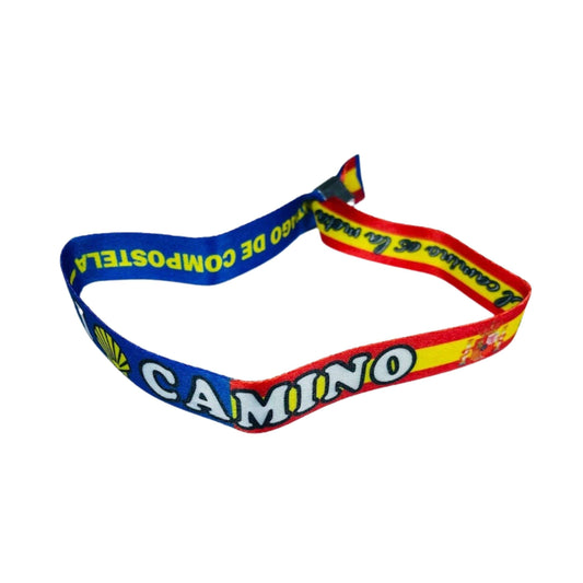 Pulsera I Love Camino Santiago Bandera Espana P2783