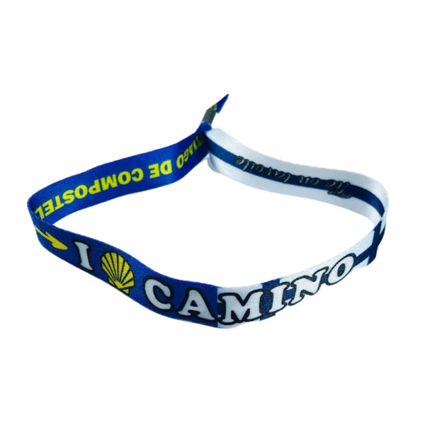 Pulseira - I Love Caminho de Santiago - Bandeira Finlândia - P2794