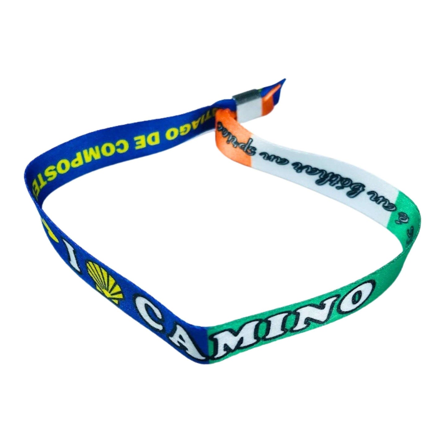 Pulsera I Love Camino Santiago Bandera Irlanda P2800