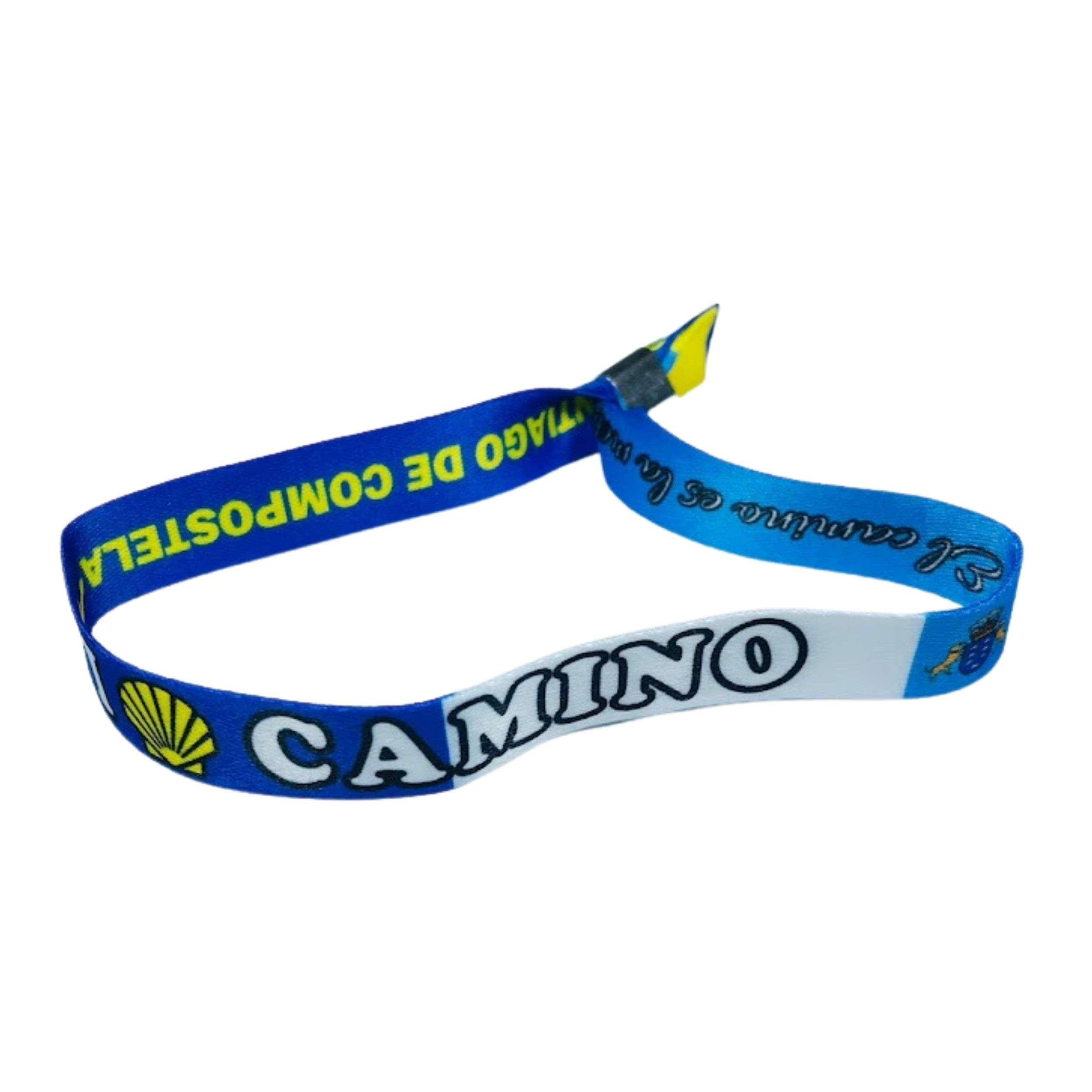 Pulsera I Love Camino Santiago Bandera Islas Canarias Espana P2779