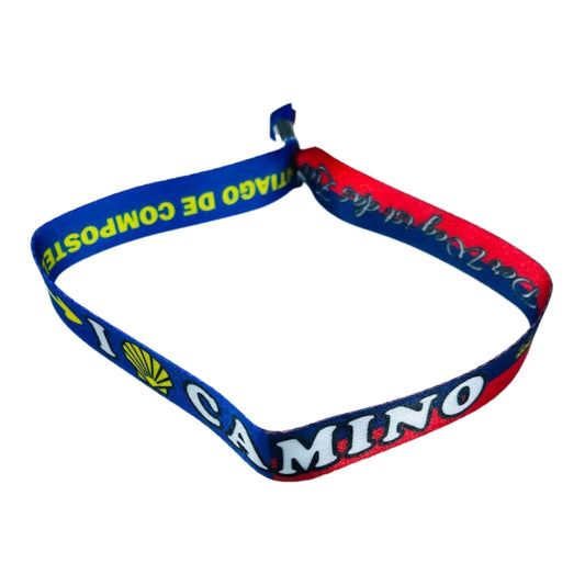 Pulsera I Love Camino Santiago Bandera Liechtenstein P2804