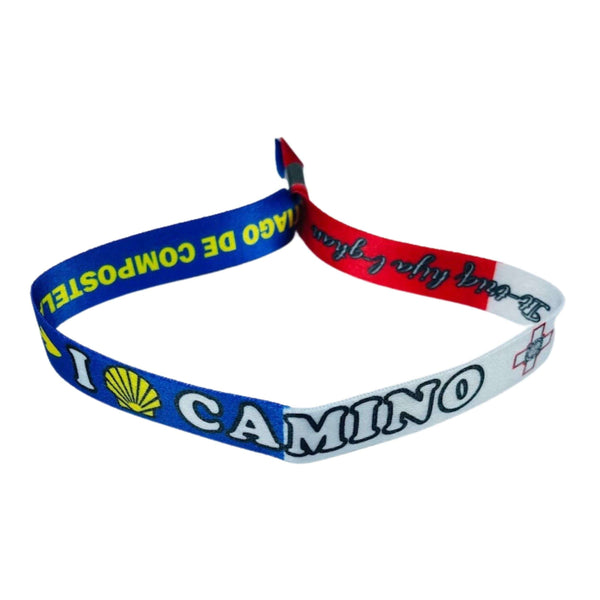 Pulseira - I Love Caminho de Santiago - Bandeira de Malta - P2807