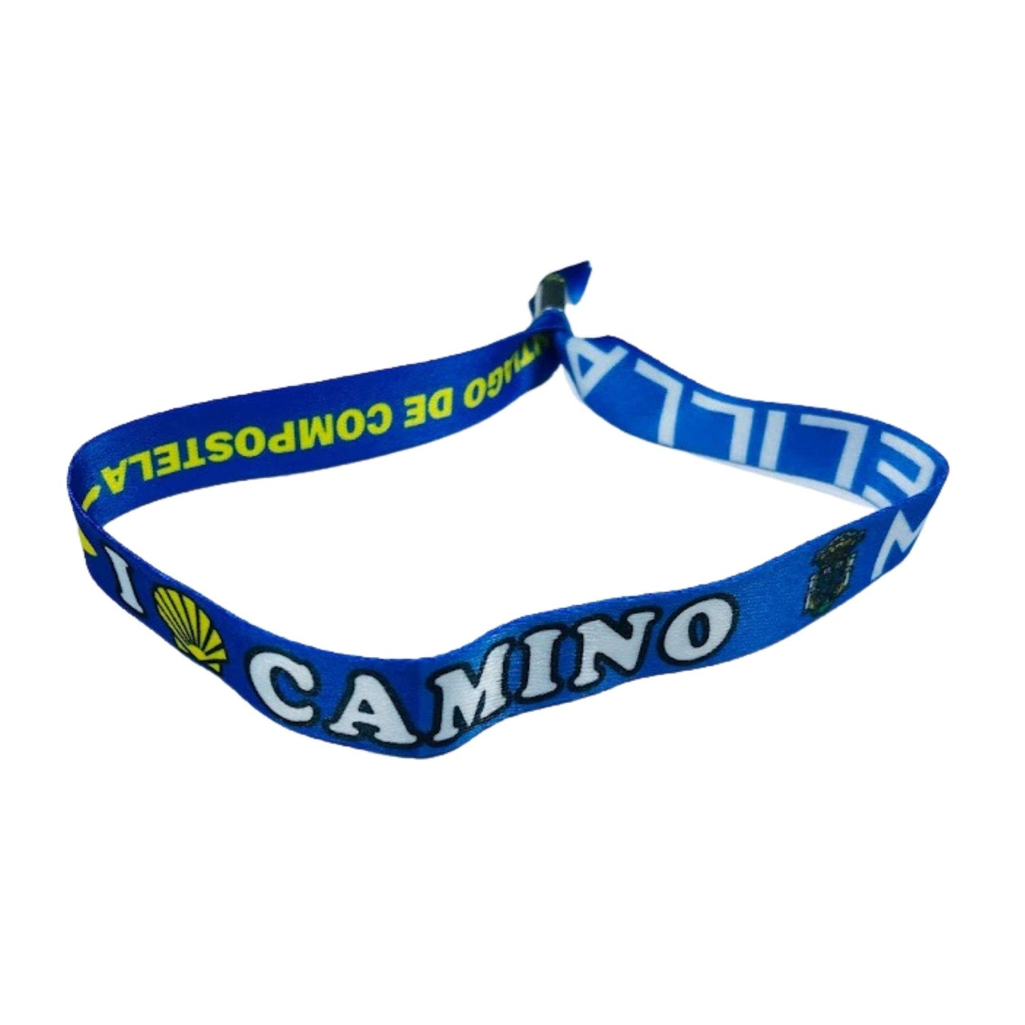 Pulsera I Love Camino Santiago Bandera Melilla Espana P2758