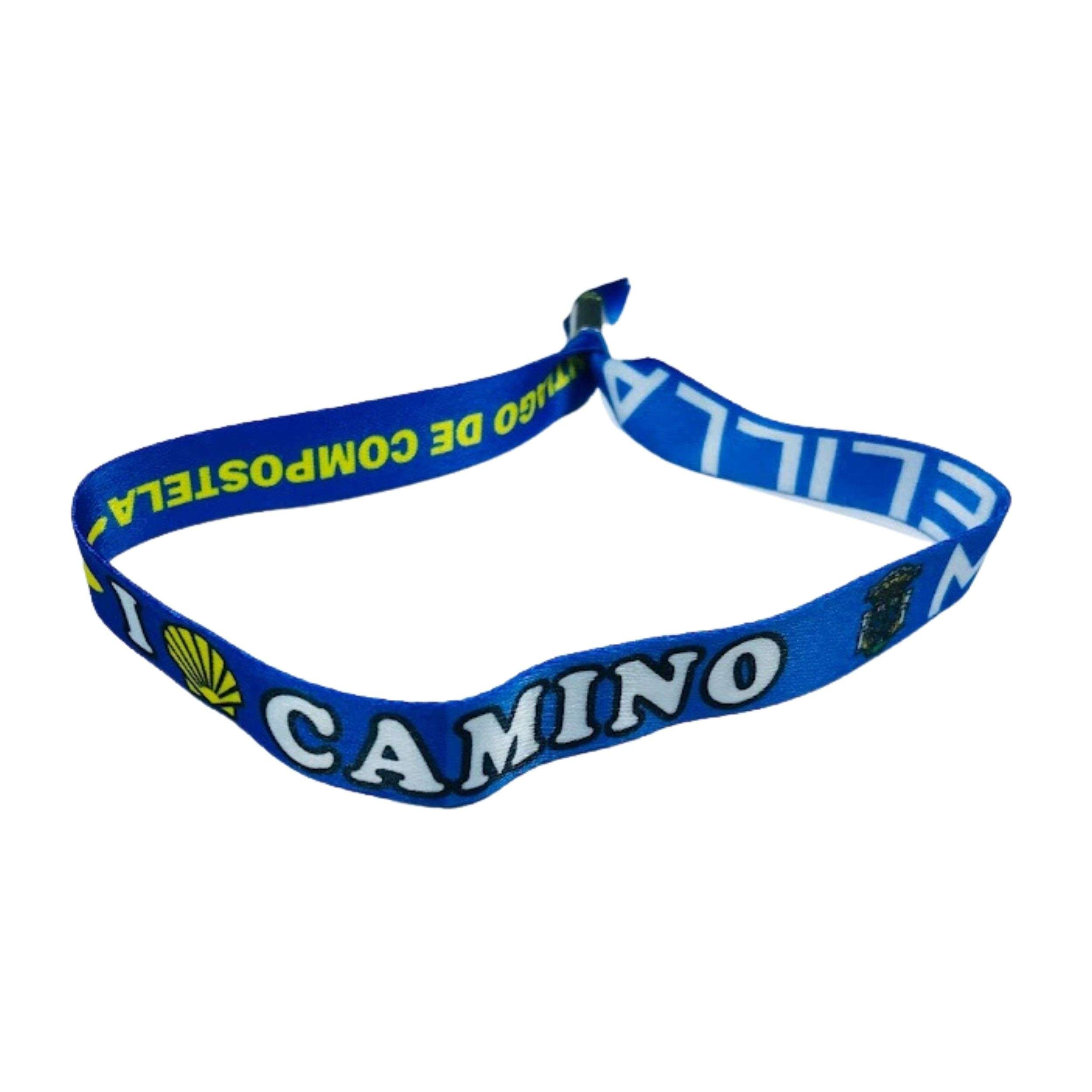 Pulsera I Love Camino Santiago Bandera Melilla Espana P2758