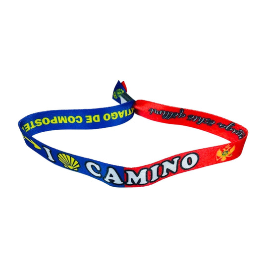 Pulsera I Love Camino Santiago Bandera Montenegro P2810