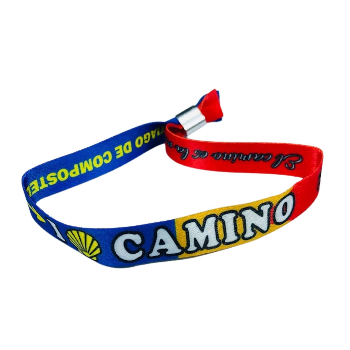 Pulsera I Love Camino Santiago Bandera Navarra Espana P2776