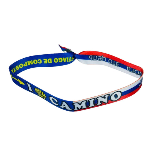 Pulsera I Love Camino Santiago Bandera Rusia P2842