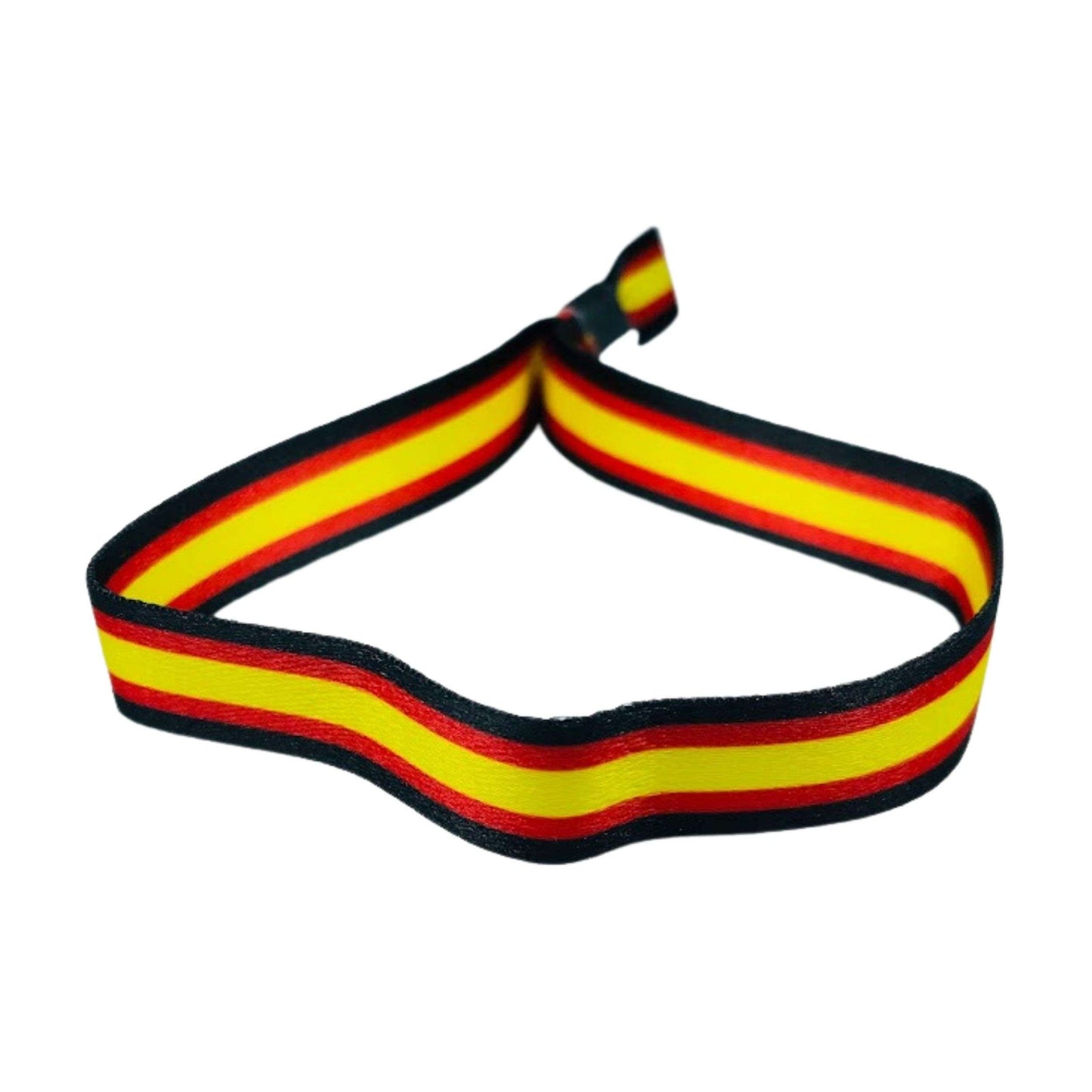 Pulsera Negra Bandera Espana P296