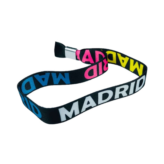 Pulsera Negra Madrid Turismo P363