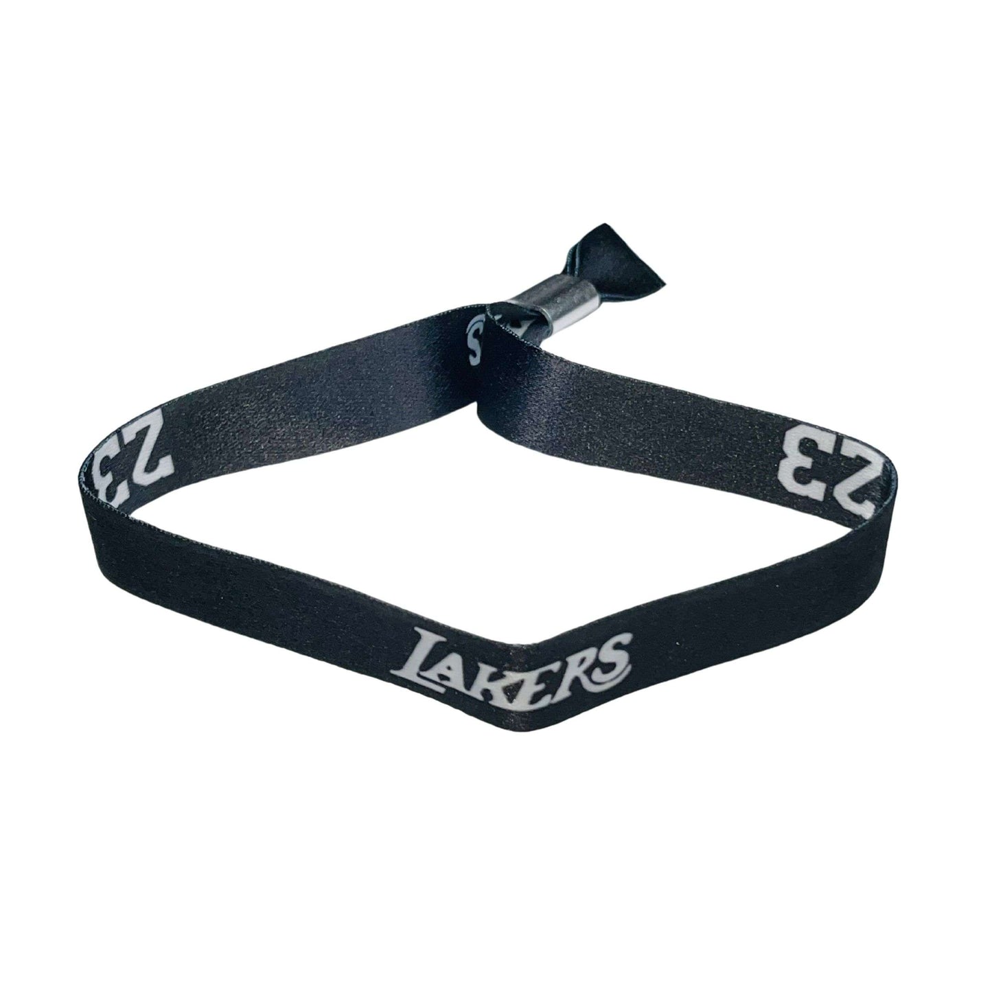 Pulsera Negra Lakers 23 Lebron James P2036