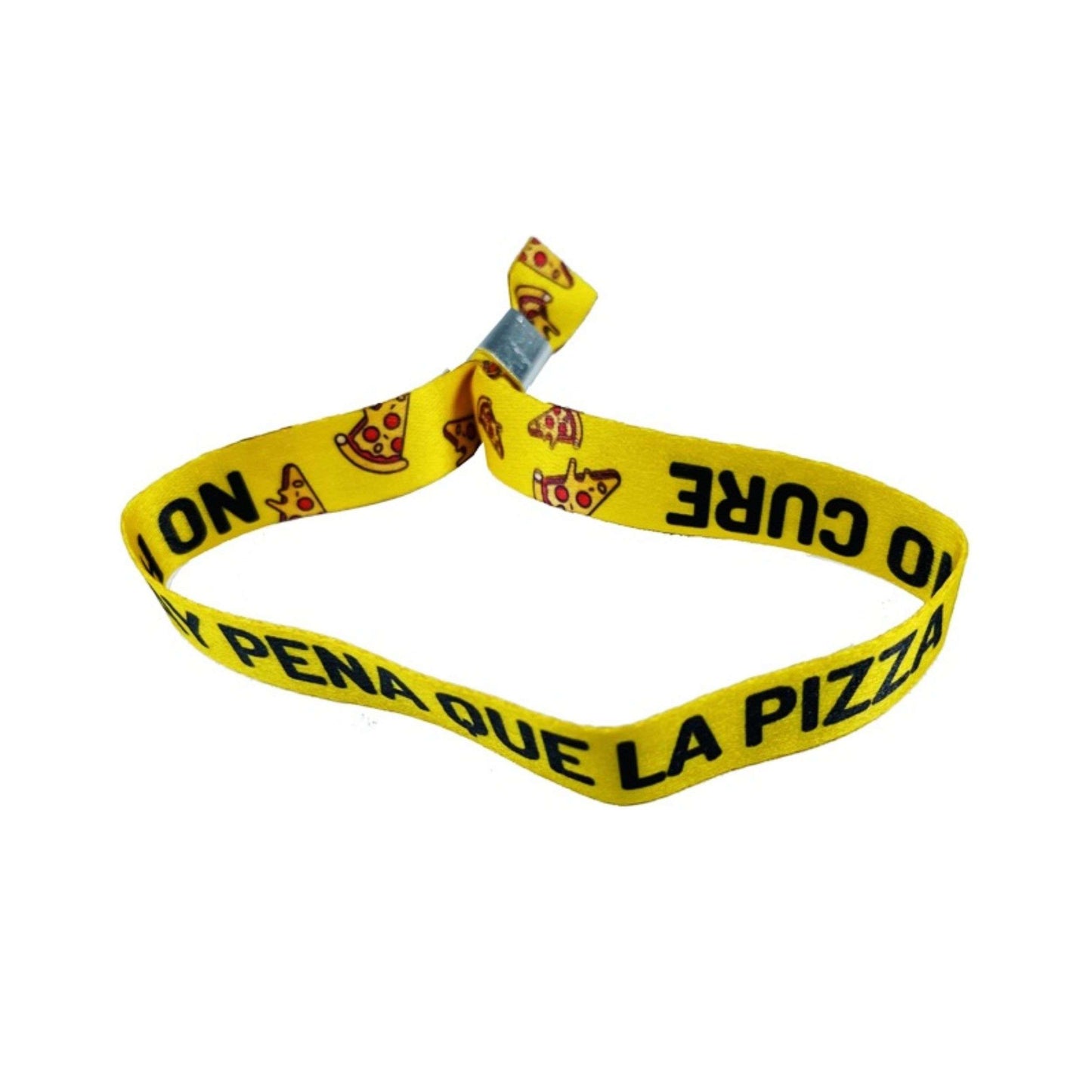 Pulsera No Hay Pena Que La Pizza No Cure P477