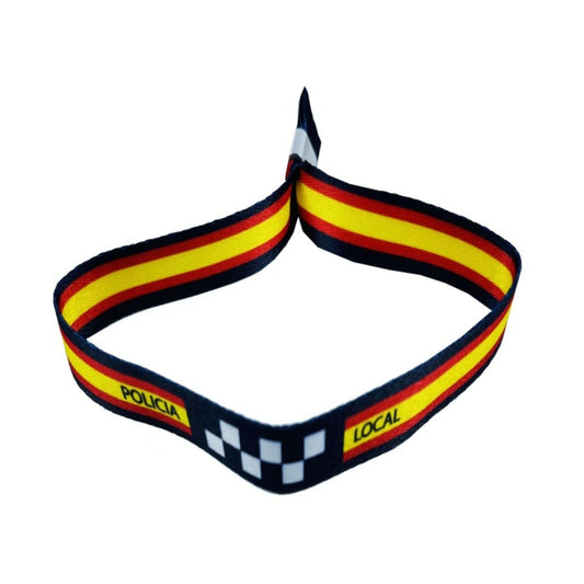 Pulsera Policia Local Bandera Espana P214