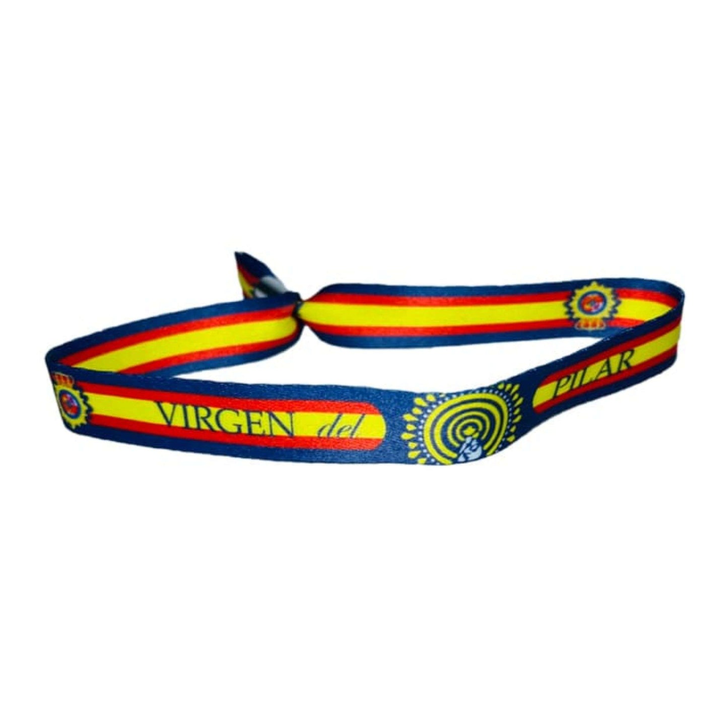 Pulsera Policia Virgen Del Pilar Bandera Espana P191