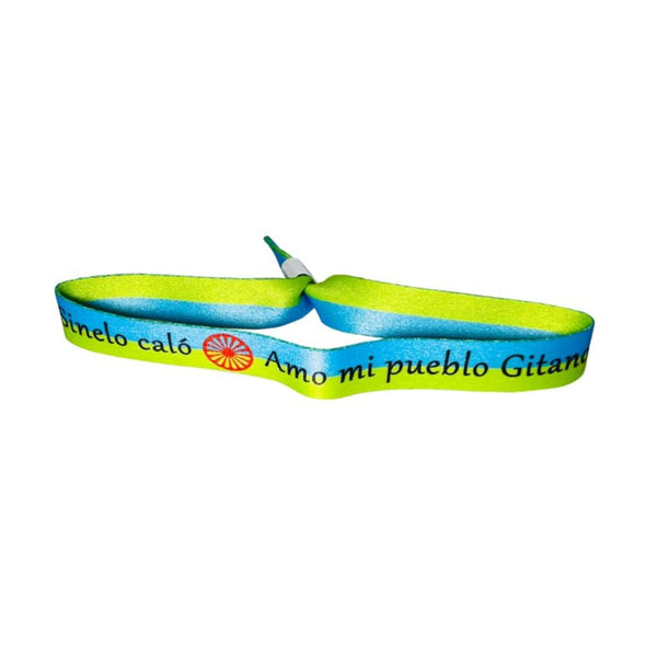 Bracelet - Sinelo Calo I Love My People - Gypsy People Flag - P118