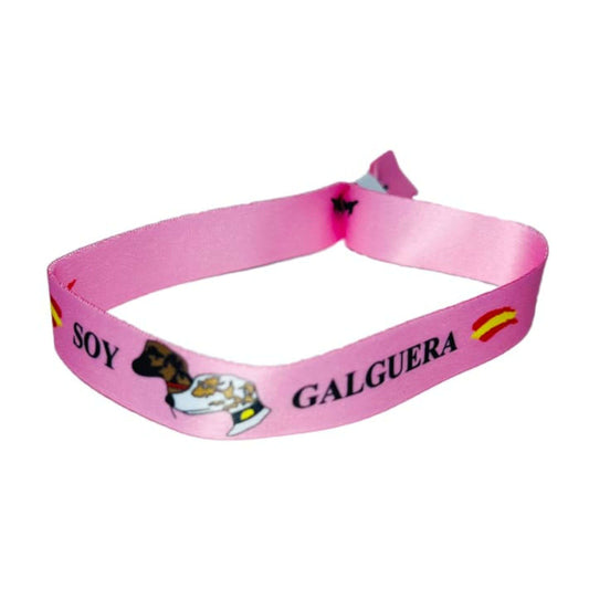 Pulsera Soy Galguera Rosa Bandera Espana P122