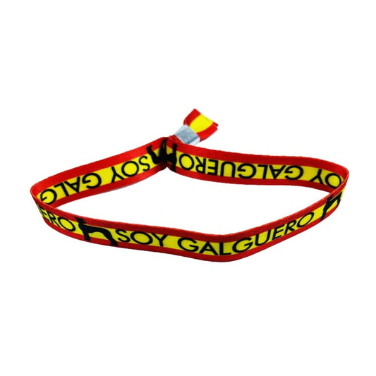 Pulsera Soy Galguero Bandera De Espana P305