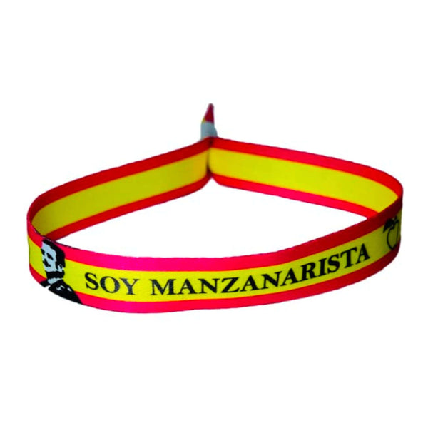 Armband - Ich bin Manzanarista - Stierkampf-Flagge - P106