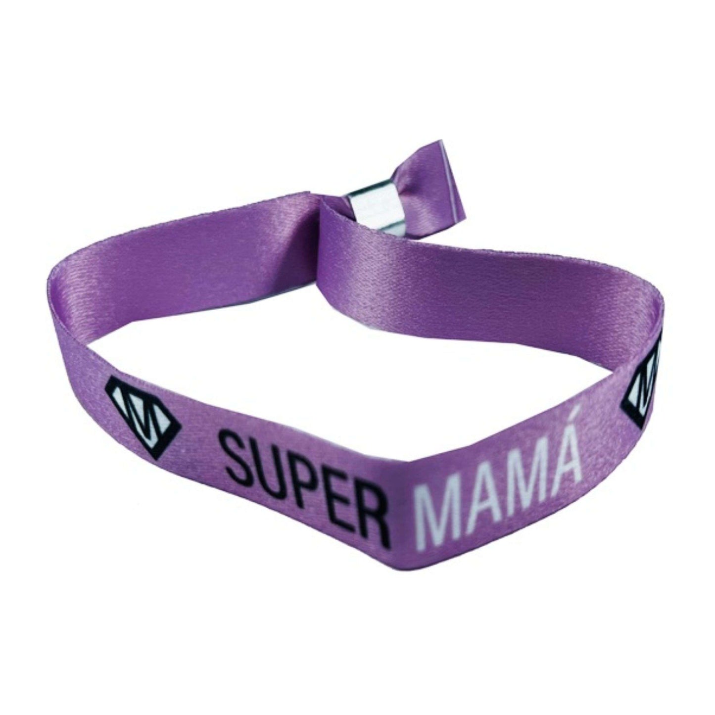 Pulsera Super Mama Morada P582