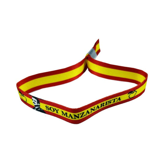 Pulsera Taurina Soy Manzanarista Bandera Espana P391